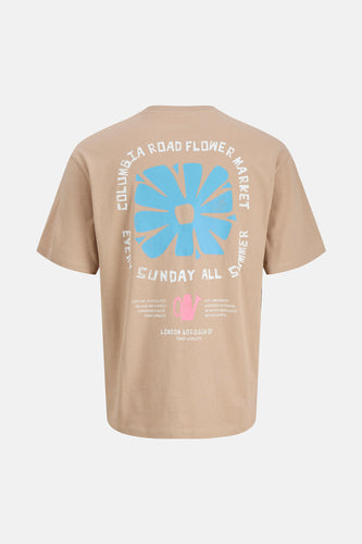 T-shirt à manches courtes - brun