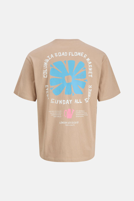 T-shirt (manches courtes) Brun - ORIGINALS BY JACK & JONES
