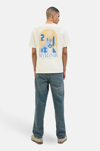 T-shirt à manches courtes - blanc - ORIGINALS BY JACK & JONES