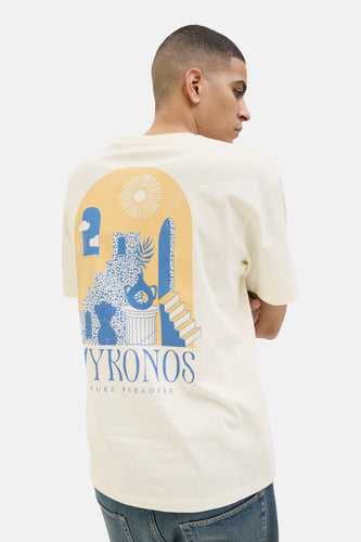 T-shirt à manches courtes - blanc - ORIGINALS BY JACK & JONES