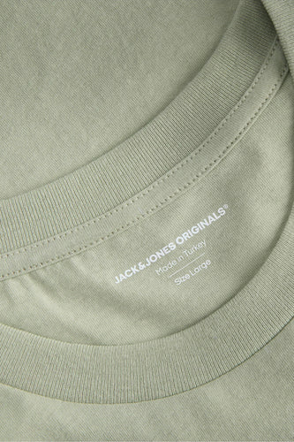 T-shirt à manches courtes - vert - ORIGINALS BY JACK & JONES