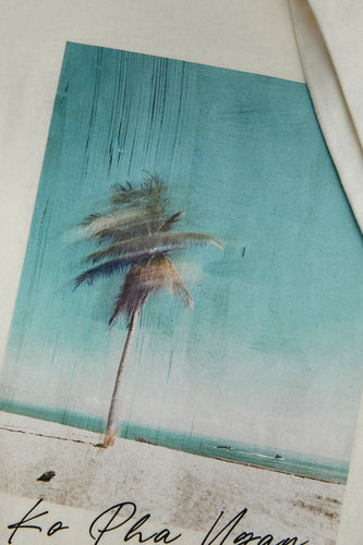 T-shirt à manches courtes - Écru - ORIGINALS BY JACK & JONES