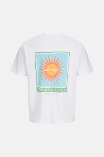 T-shirt à manches courtes - blanc - ORIGINALS BY JACK & JONES