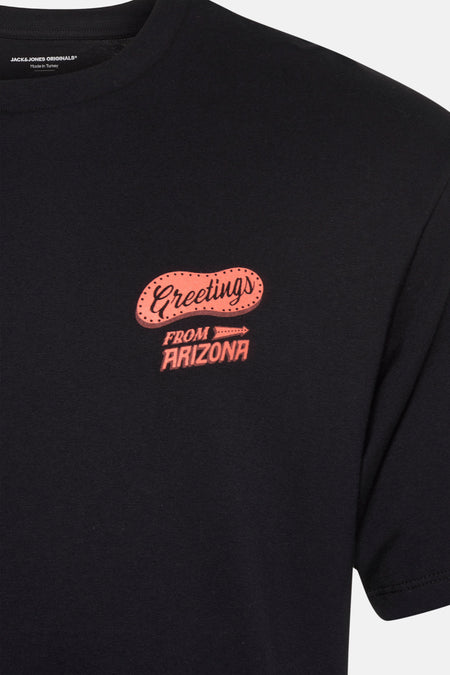 T-shirt (manches courtes) Noir - ORIGINALS BY JACK & JONES