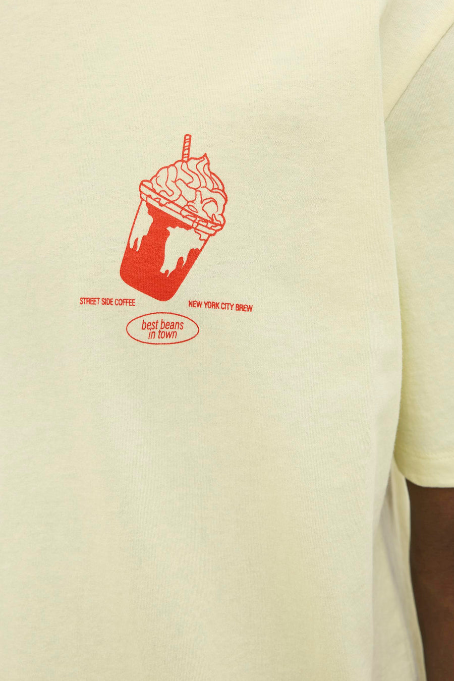 T-shirt à manches courtes - jaune - ORIGINALS BY JACK & JONES - 5