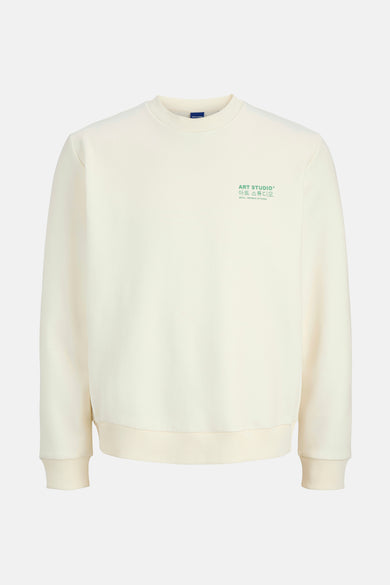 Sweat col O Blanc - ORIGINALS BY JACK & JONES