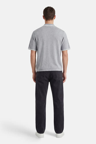 Polo met korte mouwen - grijs