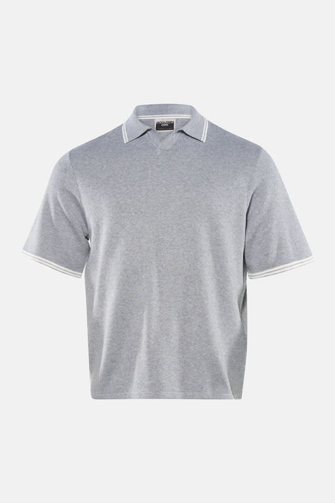 Polo à manches courtes - gris