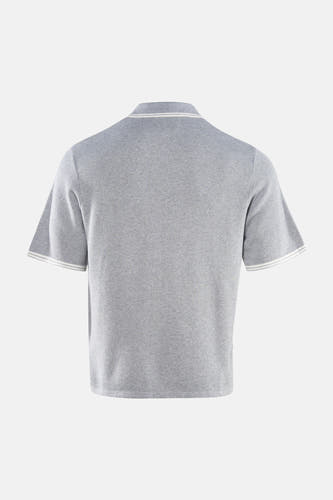 Polo met korte mouwen - grijs