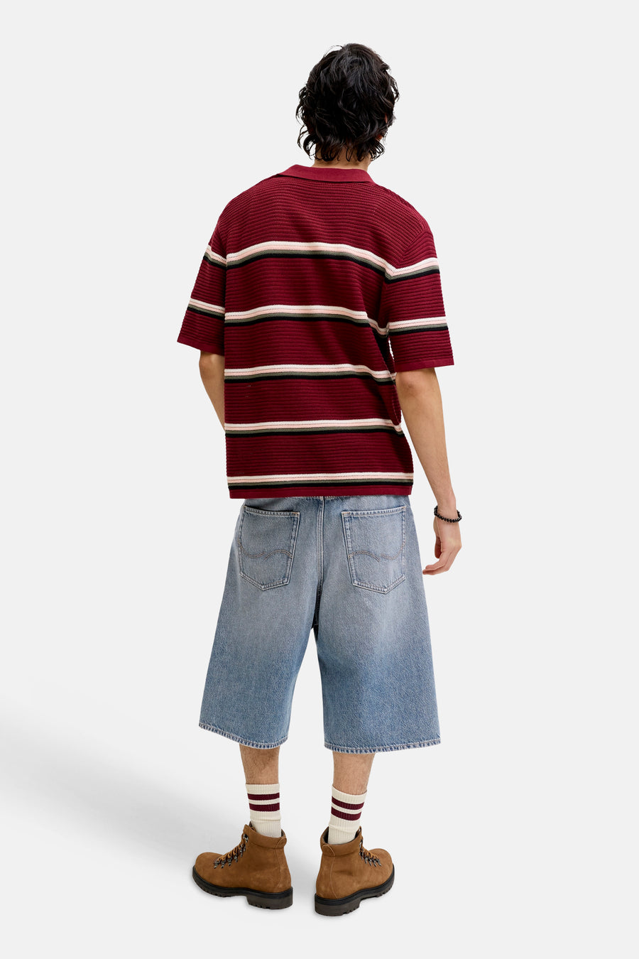 Short - mid blue denim