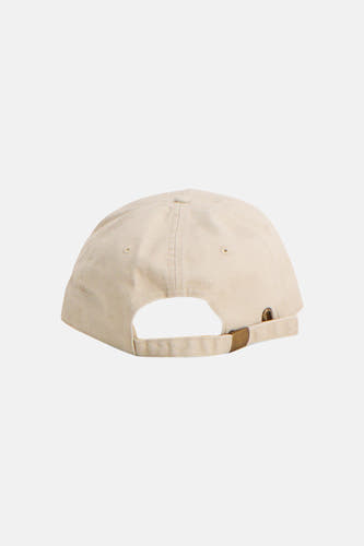 Ecru pet van JACK & JONES met verstelbare metalen gespsluiting, achterkant.