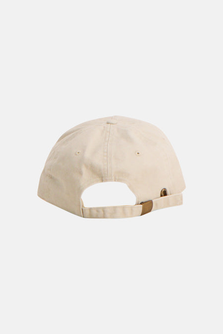 Casquette écru de JACK & JONES avec fermeture à boucle métallique réglable, dos.