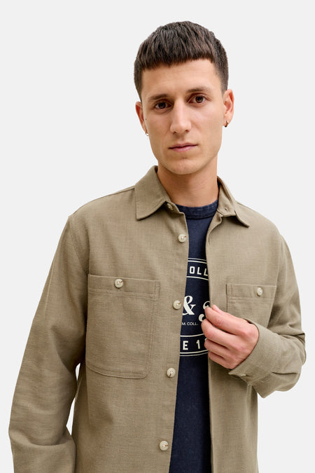 Chemise (manches longues) brun - PREMIUM BLUE by JACK & JONES