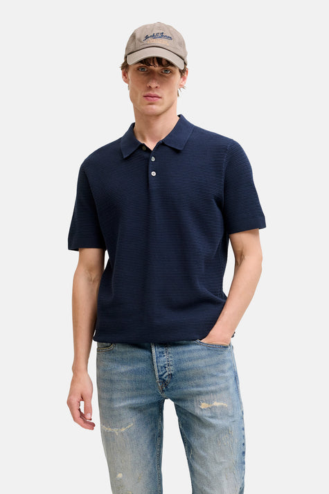 Polo à manches courtes - bleu