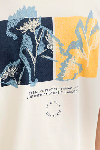 T-shirt (korte mouwen) ecru - ORIGINALS BY JACK & JONES