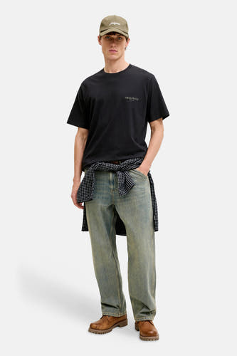 T-shirt (korte mouwen) zwart - ORIGINALS BY JACK & JONES