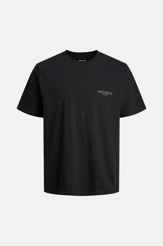 T-shirt (korte mouwen) zwart - ORIGINALS BY JACK & JONES