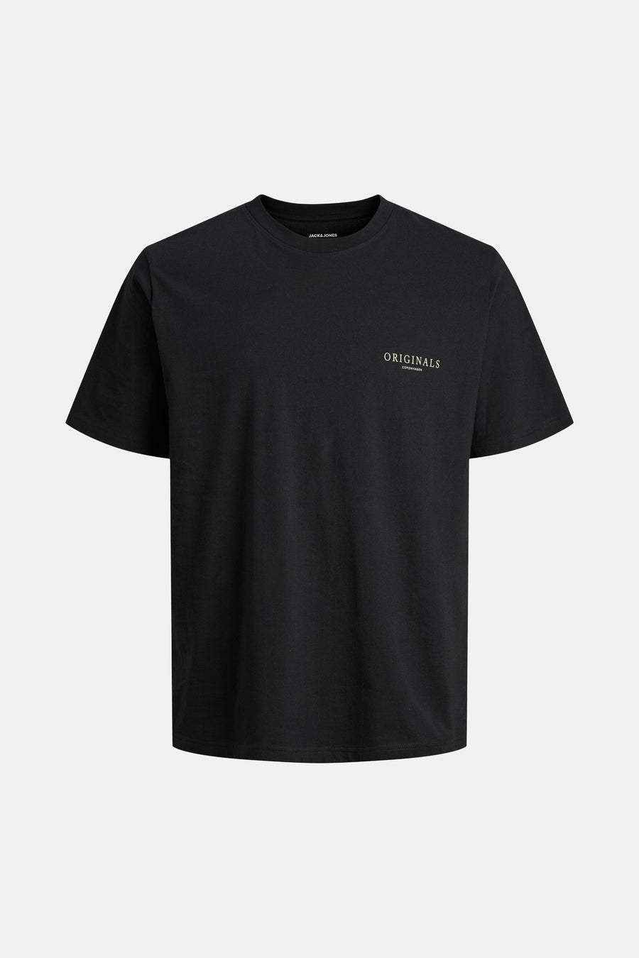 T-shirt (korte mouwen) zwart - ORIGINALS BY JACK & JONES