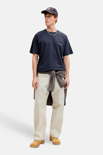 T-shirt (korte mouwen) blauw - ORIGINALS BY JACK & JONES