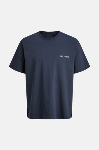 T-shirt (korte mouwen) blauw - ORIGINALS BY JACK & JONES