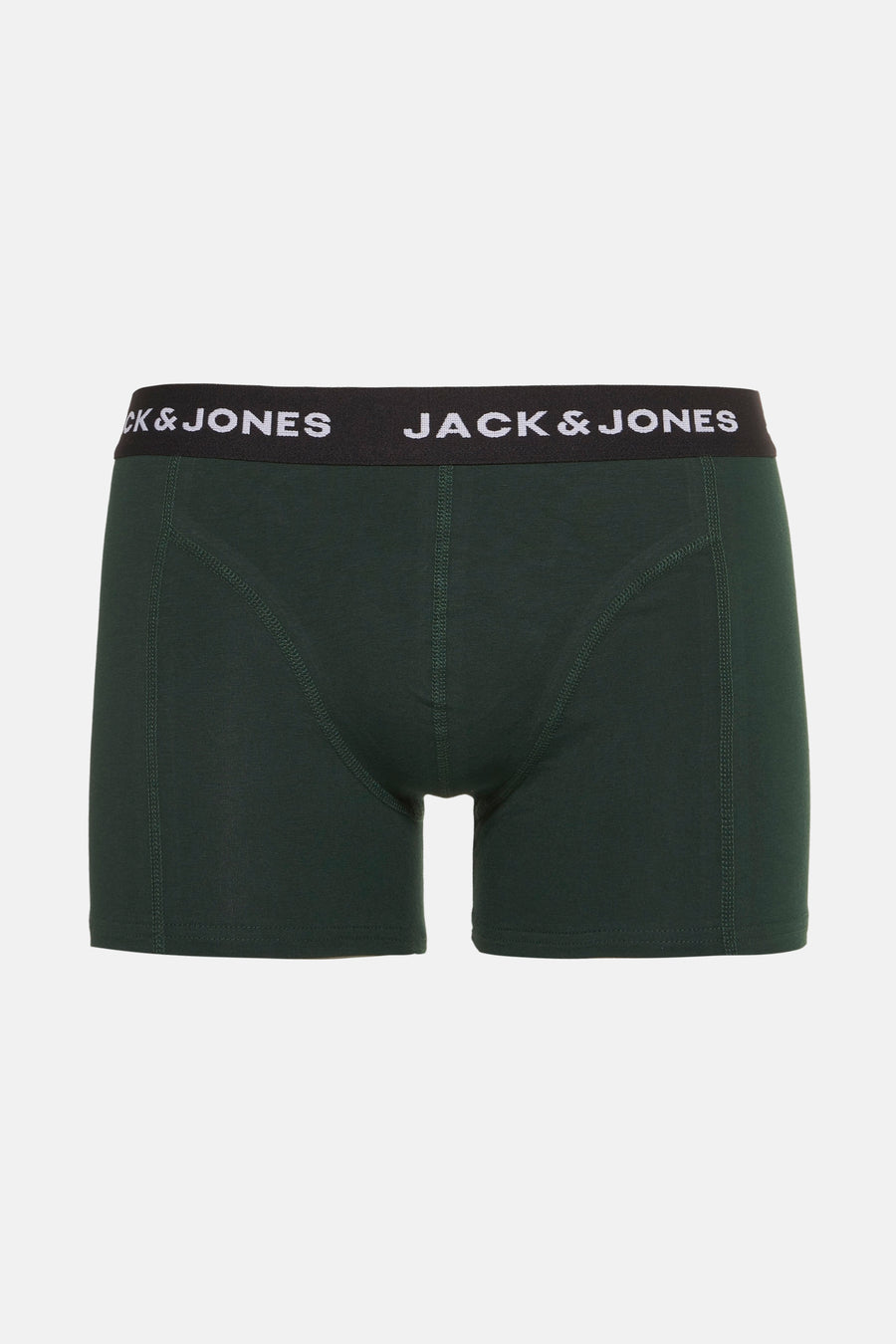 Groene boxershort van ACCESSORIES BY JACK & JONES, met merknaam zichtbaar op de tailleband.