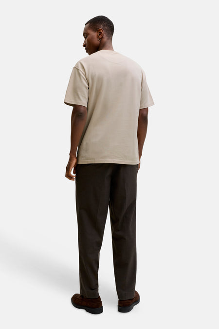 T-shirt met korte mouwen - beige