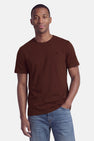 T-shirt met korte mouwen - Bruin