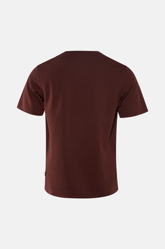 T-shirt met korte mouwen - Bruin