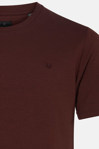 T-shirt met korte mouwen - Bruin