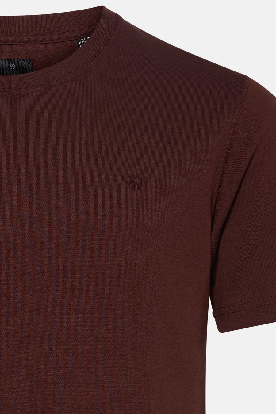 T-shirt met korte mouwen - Bruin