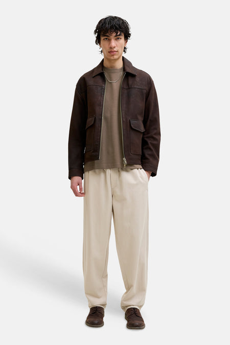 T-shirt (korte mouwen) bruin - PREMIUM by JACK & JONES