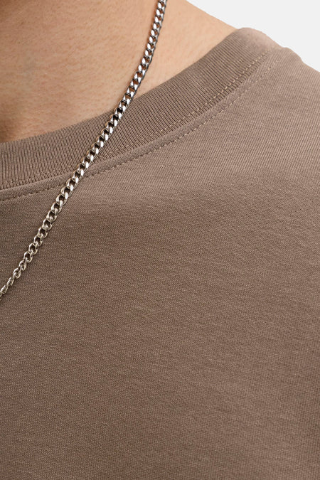 T-shirt (korte mouwen) bruin - PREMIUM by JACK & JONES