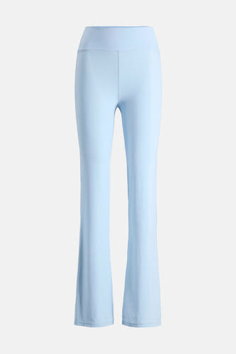 Pantalon de jogging bleu de JJXX, avec des jambes larges et une taille haute.