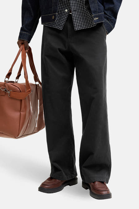 Pantalon de saison noir - JACK & JONES JEANS INTELLIGENCE