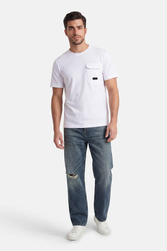 T-shirt met korte mouwen - wit