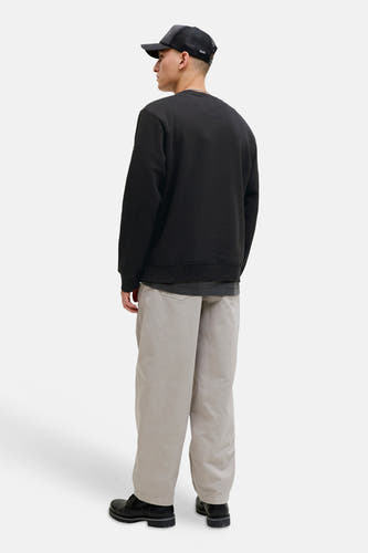 Pull noir de CORE BY JACK & JONES, à manches longues et col rond.