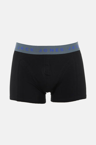 Zwarte Jack & Jones boxershorts met logo.
