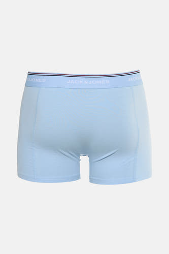 Lichtblauwe boxershort van ACCESSORIES BY JACK & JONES, met elastische tailleband en logo.