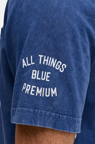T-shirt met korte mouwen - blauw