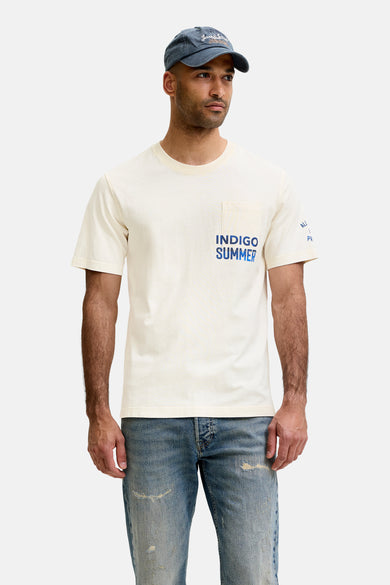 T-shirt (manches courtes) Écru - PREMIUM by JACK & JONES