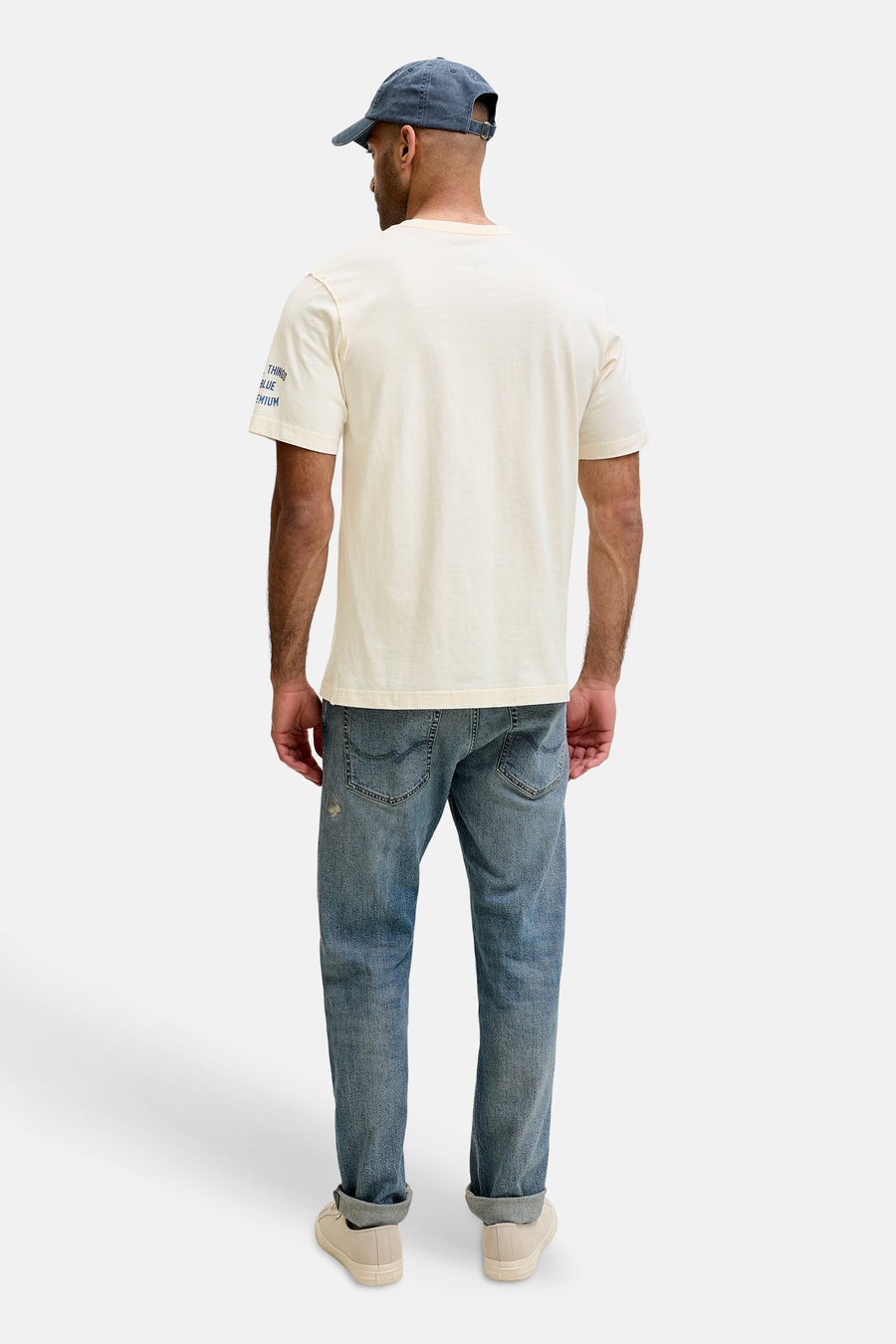 T-shirt met korte mouwen - ecru