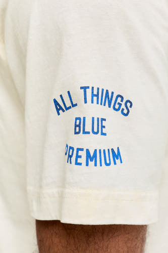 T-shirt met korte mouwen - ecru