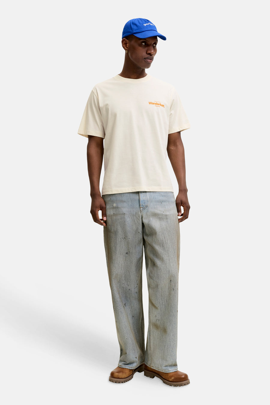 T-shirt (manches courtes) beige - ORIGINALS BY JACK & JONES
