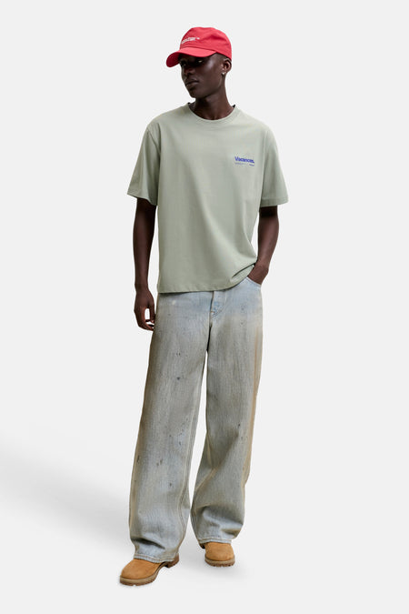 T-shirt (korte mouwen) groen - ORIGINALS BY JACK & JONES