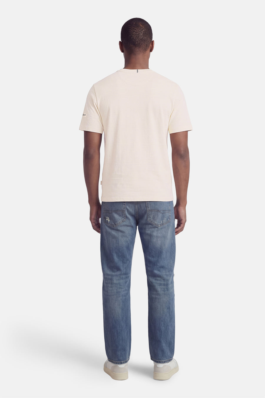 T-shirt met korte mouwen - ecru