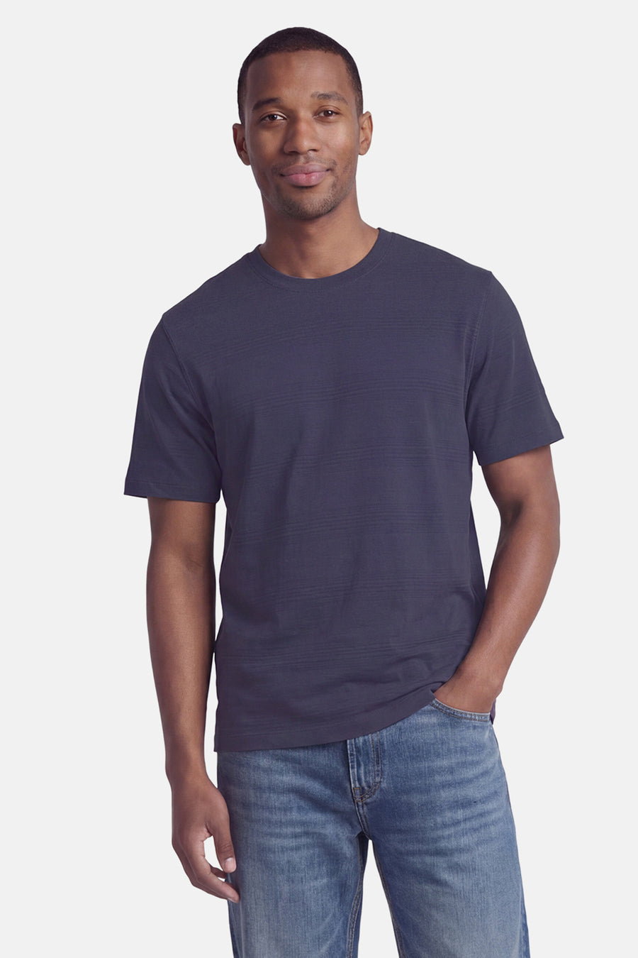 T-shirt met korte mouwen - blauw