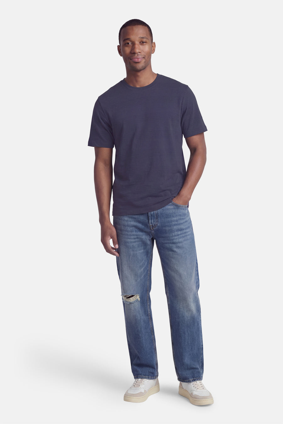T-shirt met korte mouwen - blauw