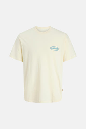 T-shirt (korte mouwen) beige - ORIGINALS BY JACK & JONES