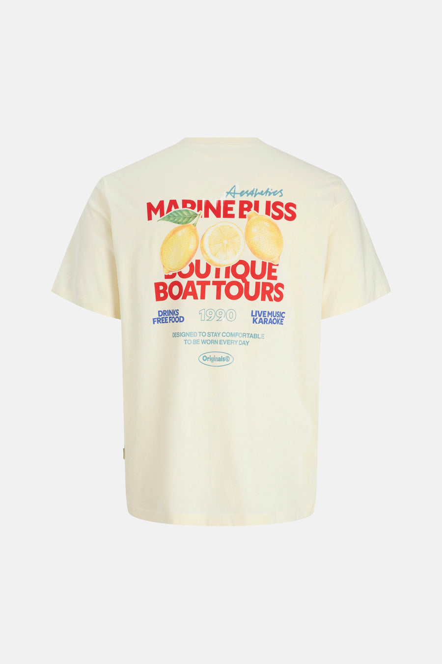 T-shirt (korte mouwen) beige - ORIGINALS BY JACK & JONES