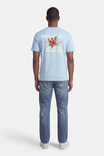 T-shirt met korte mouwen - blauw